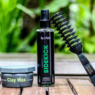 [CHÍNH HÃNG - BYVILAIN SHOP TPHCM] Sáp vuốt tóc Clay Wax Subtil 100g + Xịt dưỡng tóc Byvilain Sidekick 155mlg +Tặng lược