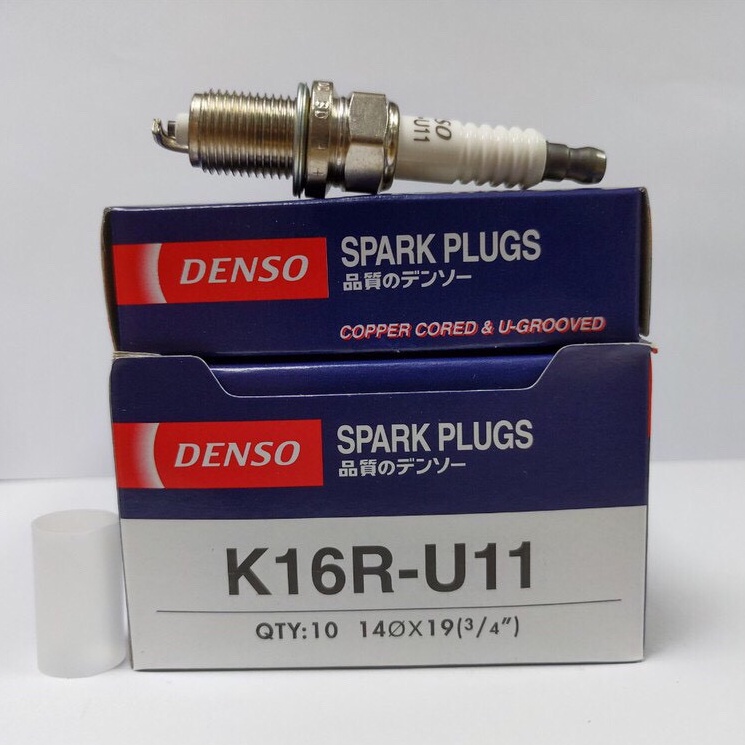 Bugi Denso K16R-U11 chính hãng cho các loại xe Toyota Vios, Corolla, Altis, Yaris
