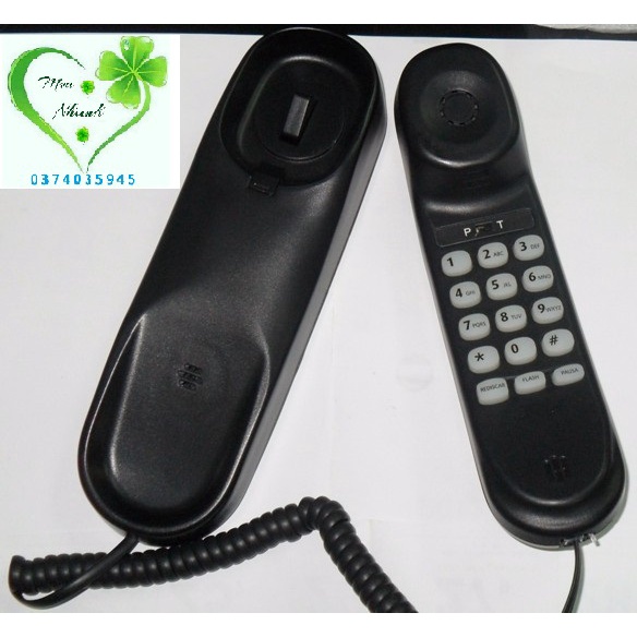 Điện thoại văn phòng có dây treo tường hay để bàn ktel 238 - BH 12 tháng