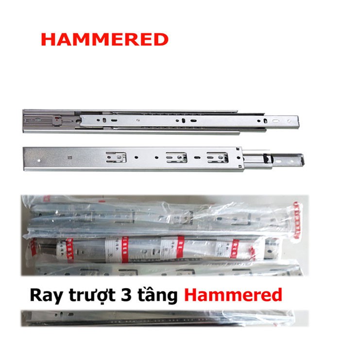 RAY BI 3 TẦNG  HAMMERED