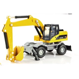 Mô hình xe xúc bánh lốp hợp kim 1:60