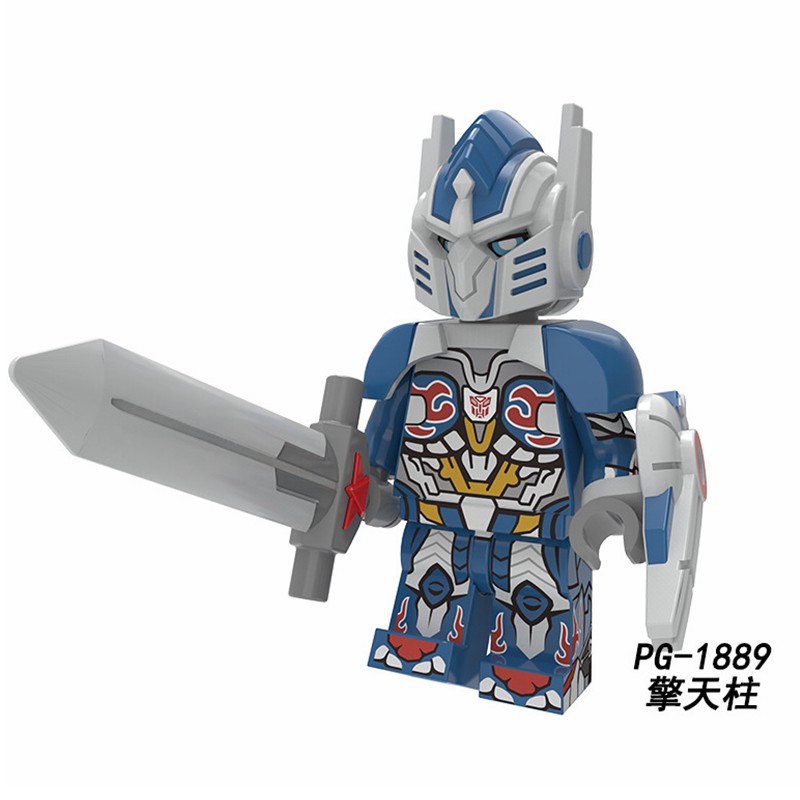 Đồ chơi khối lego lắp ráp hình nhân vật Bumblebee Optimus Prime trong Transformers