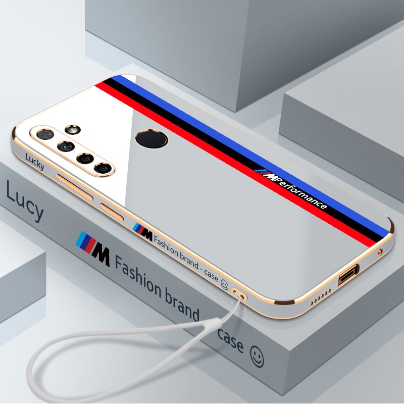 Ốp Điện Thoại Mạ Thẳng Siêu Mỏng Cho realme 5 5i 6i c3 c11 c15 c25 c12 7i 8i 8 8 pro