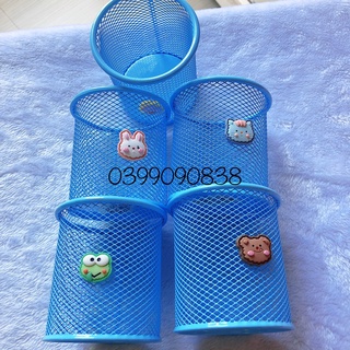 Cắm bút sắt lưới kute ( vuông, tròn)