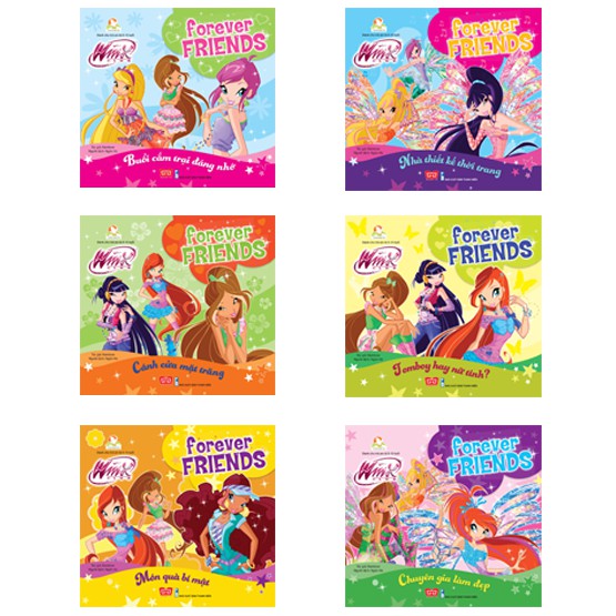 SÁCH - Combo: Win X Forever friends(6 tập)