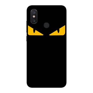 Ốp Lưng Mi 8, Mi A2, Redmi Note 6 Pro - Cặp Mắt Vàng