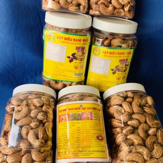 🐯 500GR Hạt Điều Rang Muối Bằng Củi Nguyên Vỏ Lụa  🐯