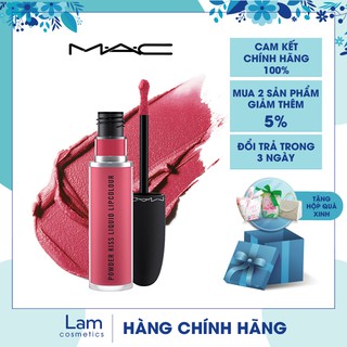 Son kem lì mac 991 powder kiss liquid lipcolour. bao check code check mã, bill đầy đủ