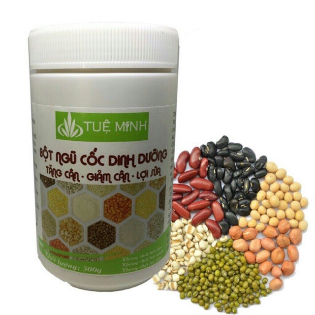 SIÊU SALE 1 KG ngũ cốc Tuệ minh 12 loại hạt bao ngon date mới
