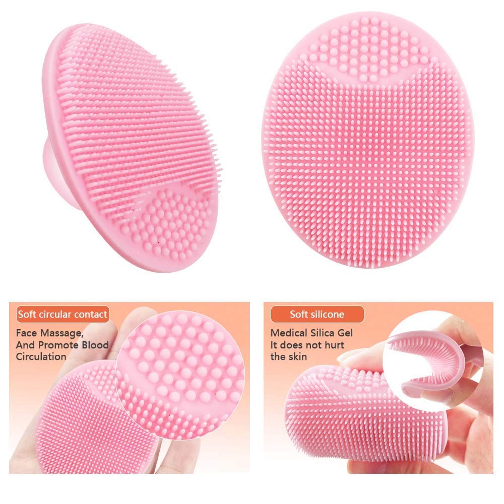 [Hàng mới về] Cọ Rửa Mặt Mini Chống Thấm Nước Tiện Dụng