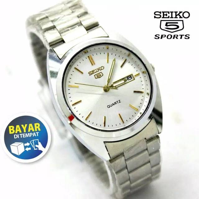 Seiko Đồng Hồ Đeo Tay Kiểu Dáng Đơn Giản Cổ Điển Cho Nam Và Nữ 5 | 21