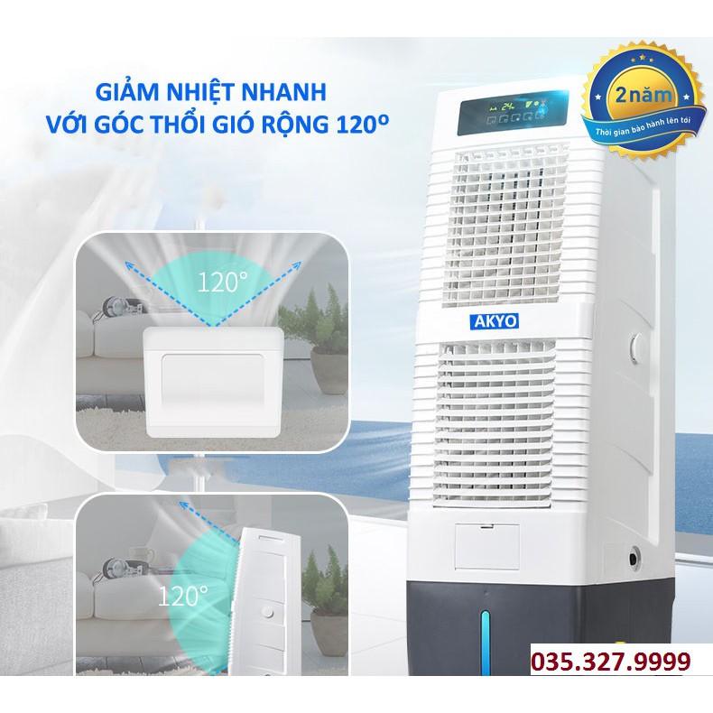 Quạt điều hòa inverter Akyo Ak3000 bảo hành 2 năm