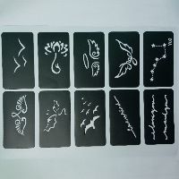 Khuôn vẽ henna mẫu mới