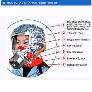 Mặt nạ chống khói độc 30 phút TZL30