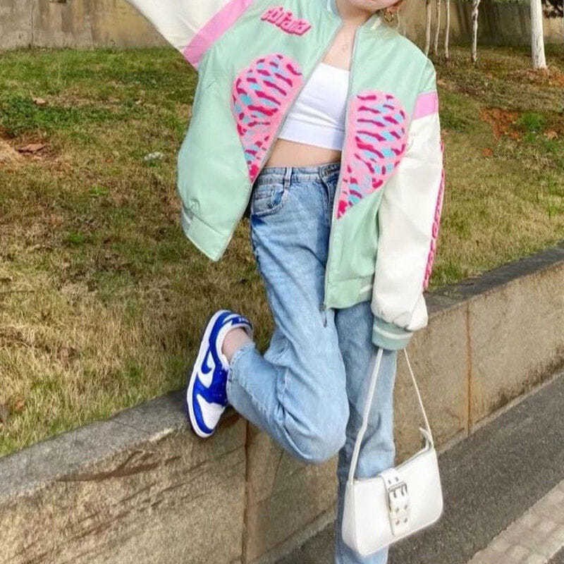 Áo Khoác Bóng Chày Thời Trang Xuân Thu 2021 Cho Nữ | BigBuy360 - bigbuy360.vn