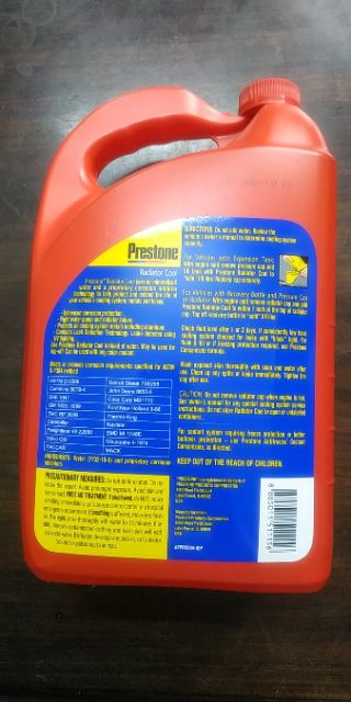 Nước làm mát màu xanh & màu hồng Prestone Radiator Cool
