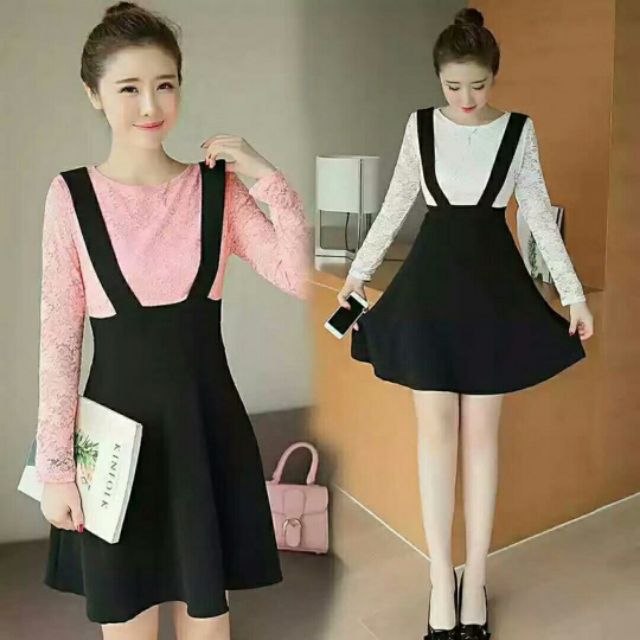 Hàng quảng châu-Đầm yếm ren,kèm ảnh thật