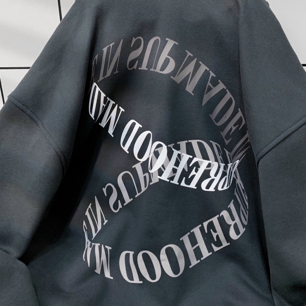 Áo Khoác Hoodie ZIP MAD Form Rộng Vải Nỉ Bông Phong Cách Ulzzang Unisex | BigBuy360 - bigbuy360.vn