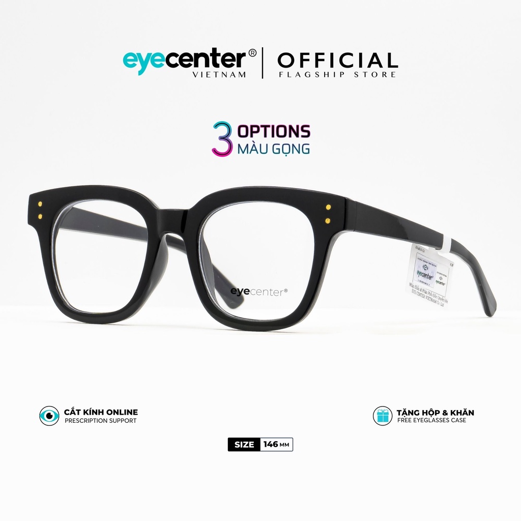 Gọng kính cận nam nữ chính hãng EYECENTER K30S nhựa dẻo siêu nhẹ nhập khẩu by Eye Center Vietnam