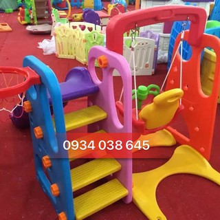 CẦU TRƯỢT-XÍCH ĐU MẦM NON