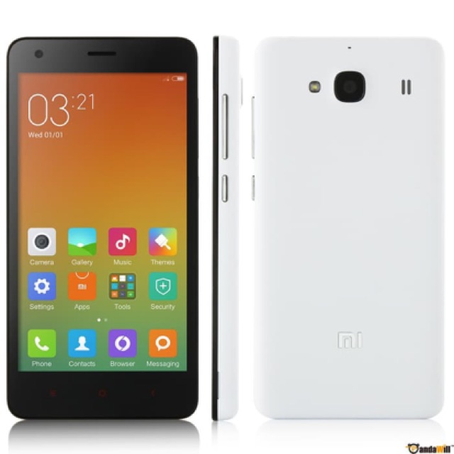 ĐIỆN THOẠI CẢM ỨNG XIAOMI REDMI 2, 2 SIM, CÓ TIẾNG VIỆT GIÁ RẺ