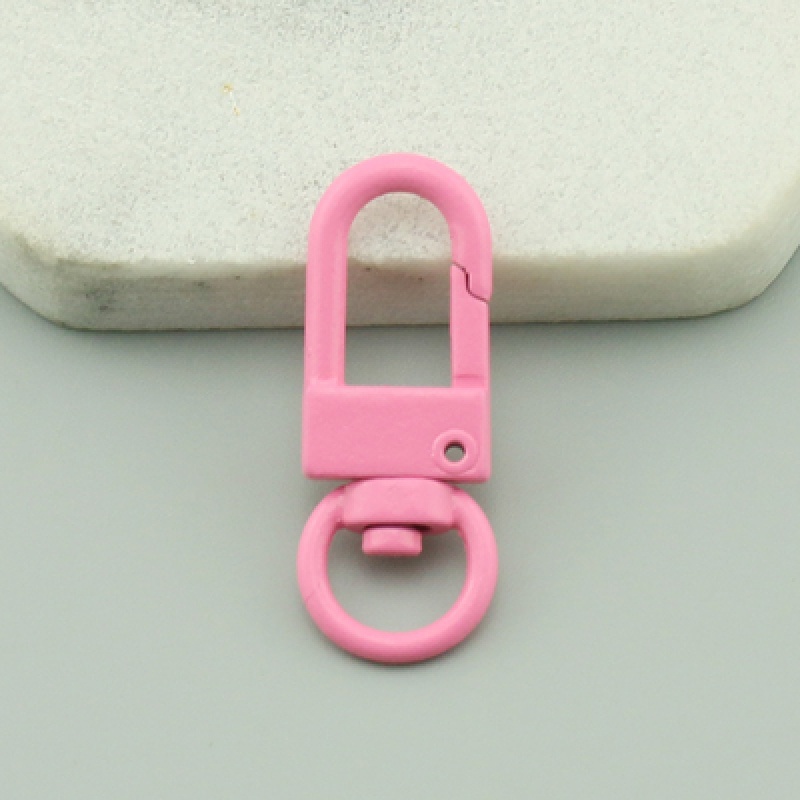 Set 20 Khóa Kim Loại Màu Sắc Kẹo Ngọt Dùng Để Làm Móc Khóa Diy