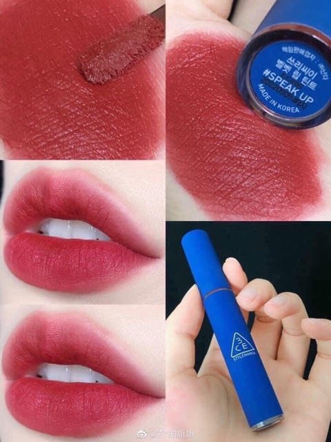 (Hàng có sẵn chính hãng check code)Son 3CE màu xanh Classic Blue hot trend 2020 | BigBuy360 - bigbuy360.vn