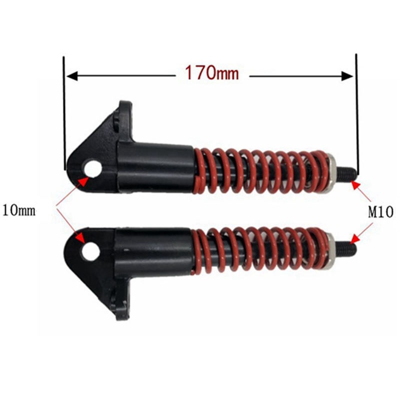 Set 2 phụ kiện giảm xóc phía trước 8 inch tiện lợi dành cho xe điện