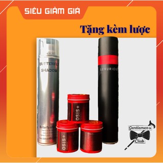 ✅ combo sáp vuốt tóc osis+ thrill 100ml + gôm xịt butterfly + tặng lược tạo kiểu