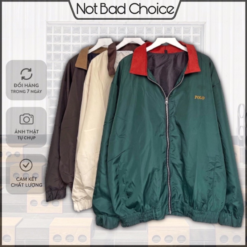 Áo Khoác Jacket Unisex POLO THÊU ulzzang NBC