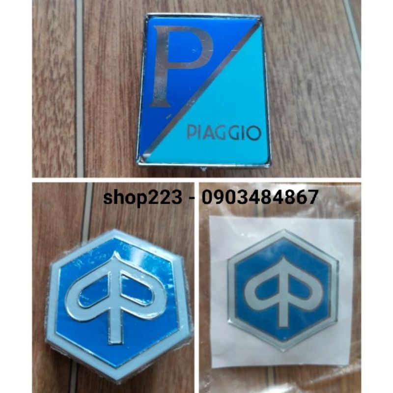 Logo mặt nạ xe vespa piaggio lx, sprint, Primavera, liberty, zip