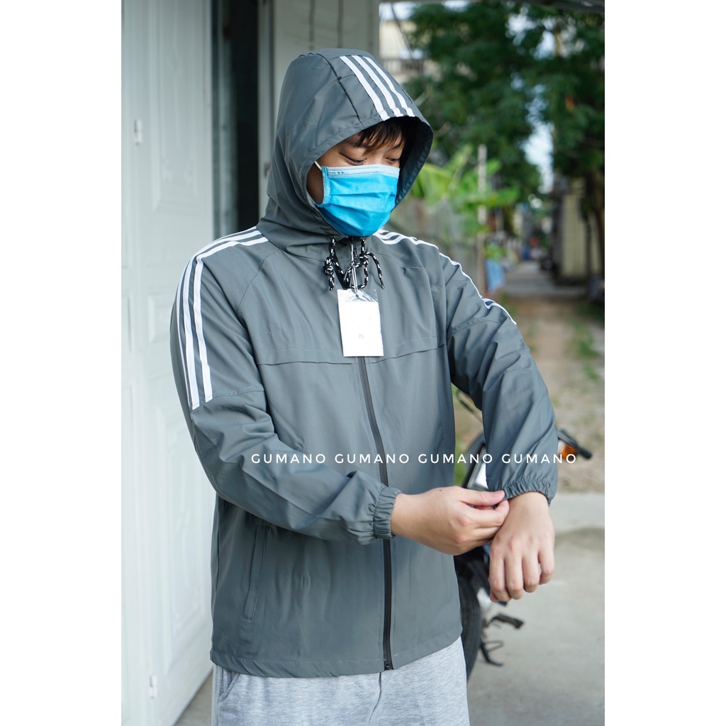 Áo khoác gió nam nữ 2 lớp chống nước chống gió chất áo tráng bạc cao cấp giá rẻ