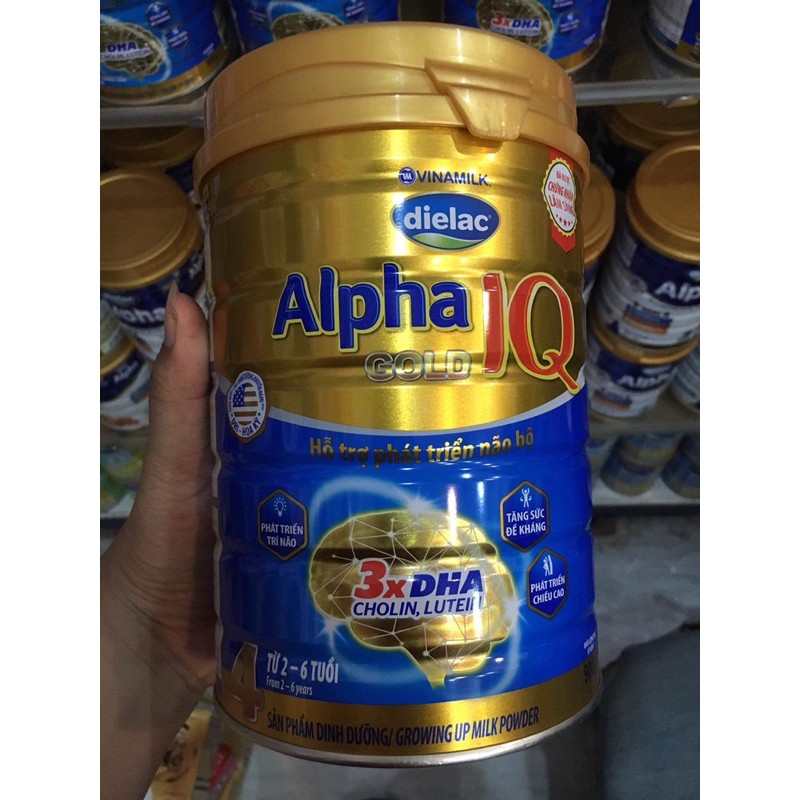 Sữa Dielac Alpha IQ gold 4 (900g)