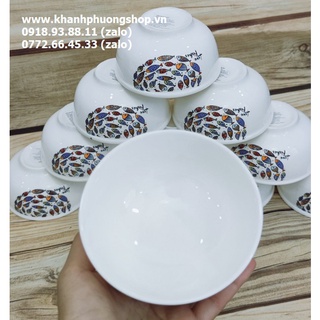 bộ 10 chén sứ cao cấp - bộ chén sứ