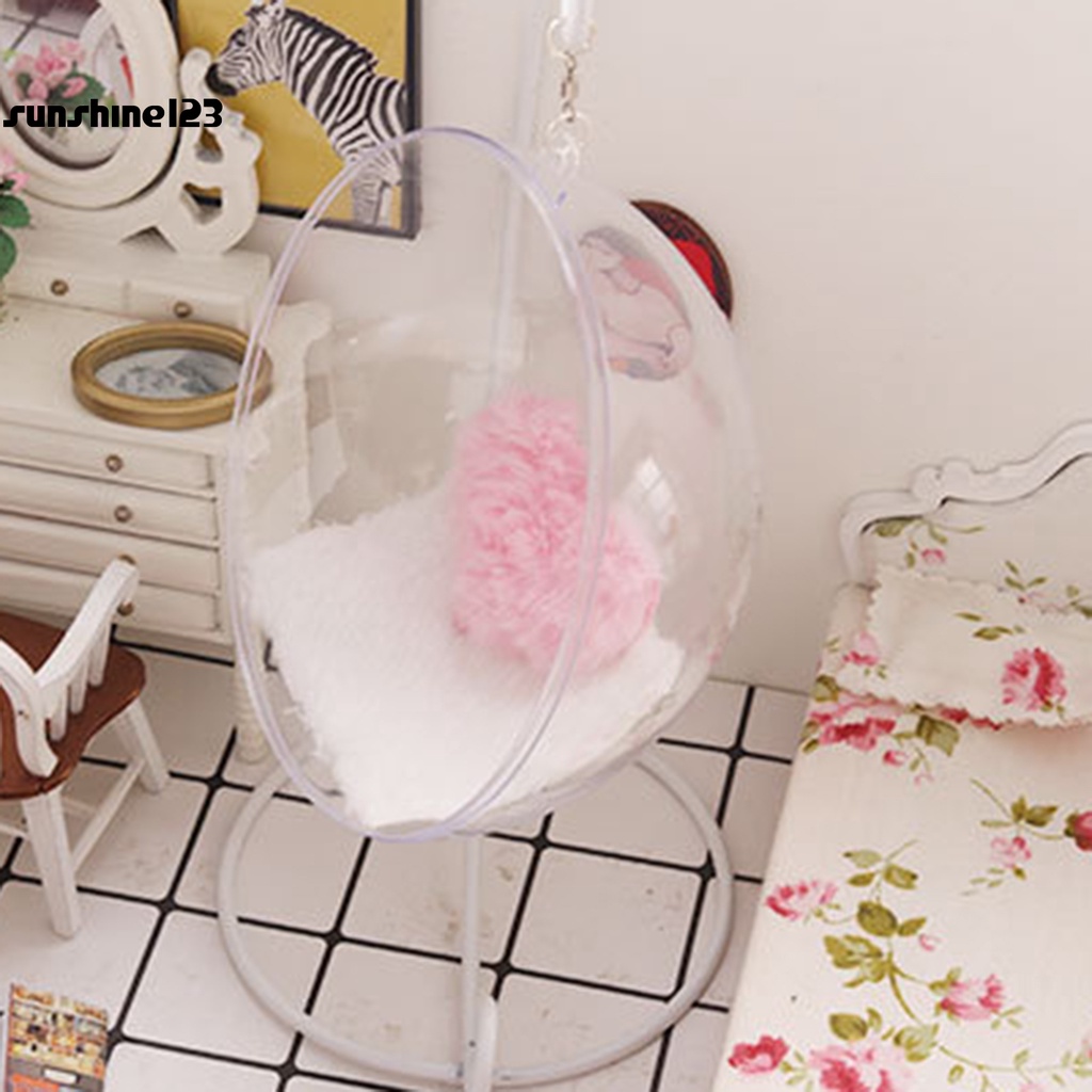 Xích Đu Mini Bằng Hợp Kim 123 Dùng Trang Trí Nhà Búp Bê