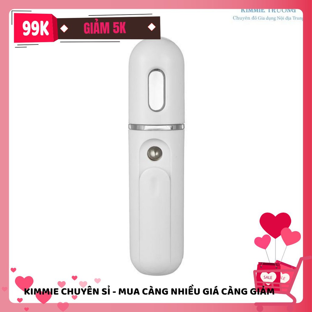 [MUA NHIỀU GIẢM GIÁ] [MÃ GIẢM KIMFAM5] Máy xông mặt nano spray 30ml