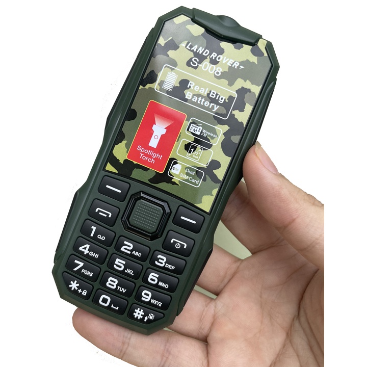 Điện thoại Landrover S008 Pin khủng,loa to,màn hình lớn- Mới ,nguyên seal