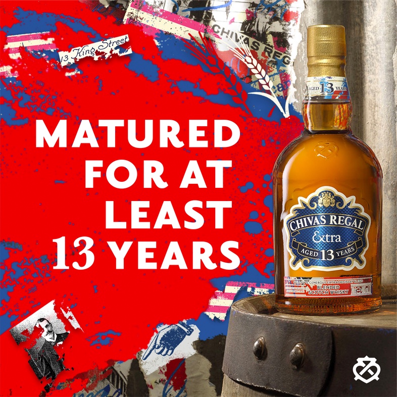 Rượu Chivas Regal 13 YO Extra Rye Casks Nồng Độ Alc 40% 700ml  Kèm Hộp