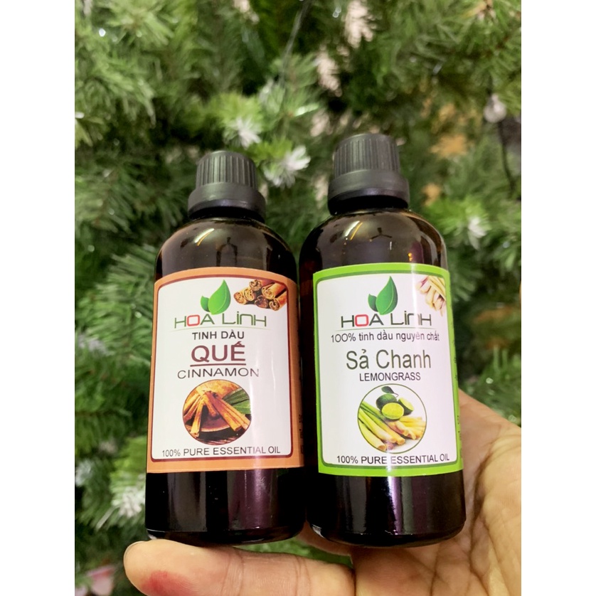 Tinh Dầu Bạc Hà , Quế, Sả chanh (Loại Đặc Biệt): 50ml ,xông phòng ,thư giãn ,đuổi côn trùng