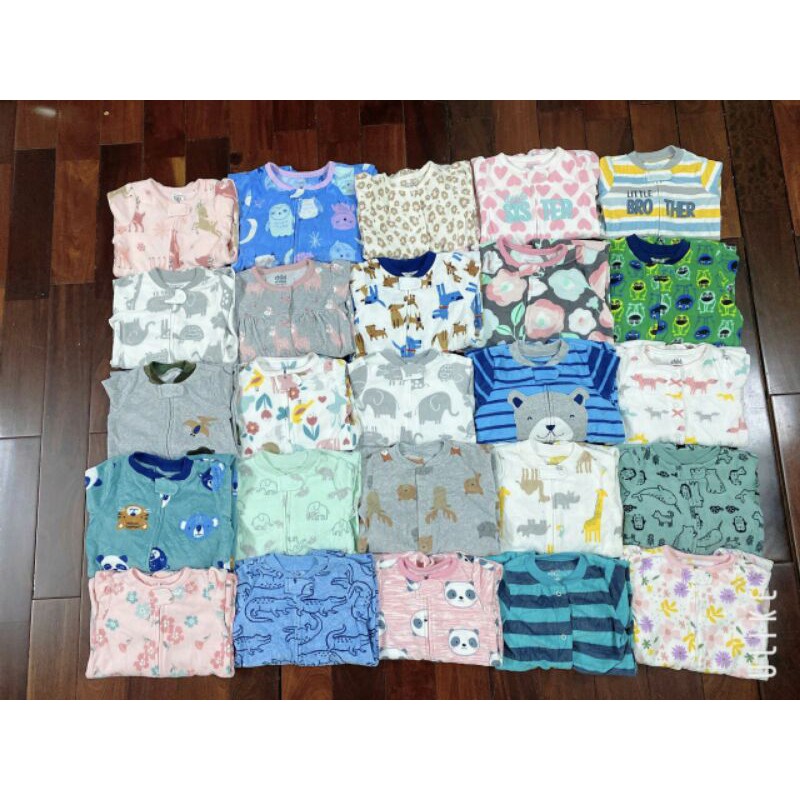 Body nỉ băng lông kéo khoá nhiều mẫu cho bé