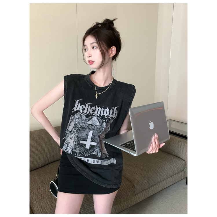 Áo Thun Nữ Cộc Tay Cổ Tròn Form Rộng Thời Trang Hàn