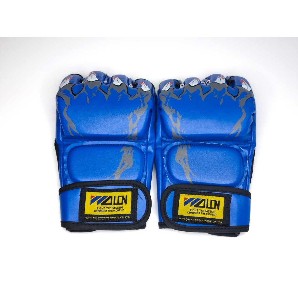 Găng tay boxing MMA võ thuật cao cấp WOLON chính hãng hàng nhập khẩu