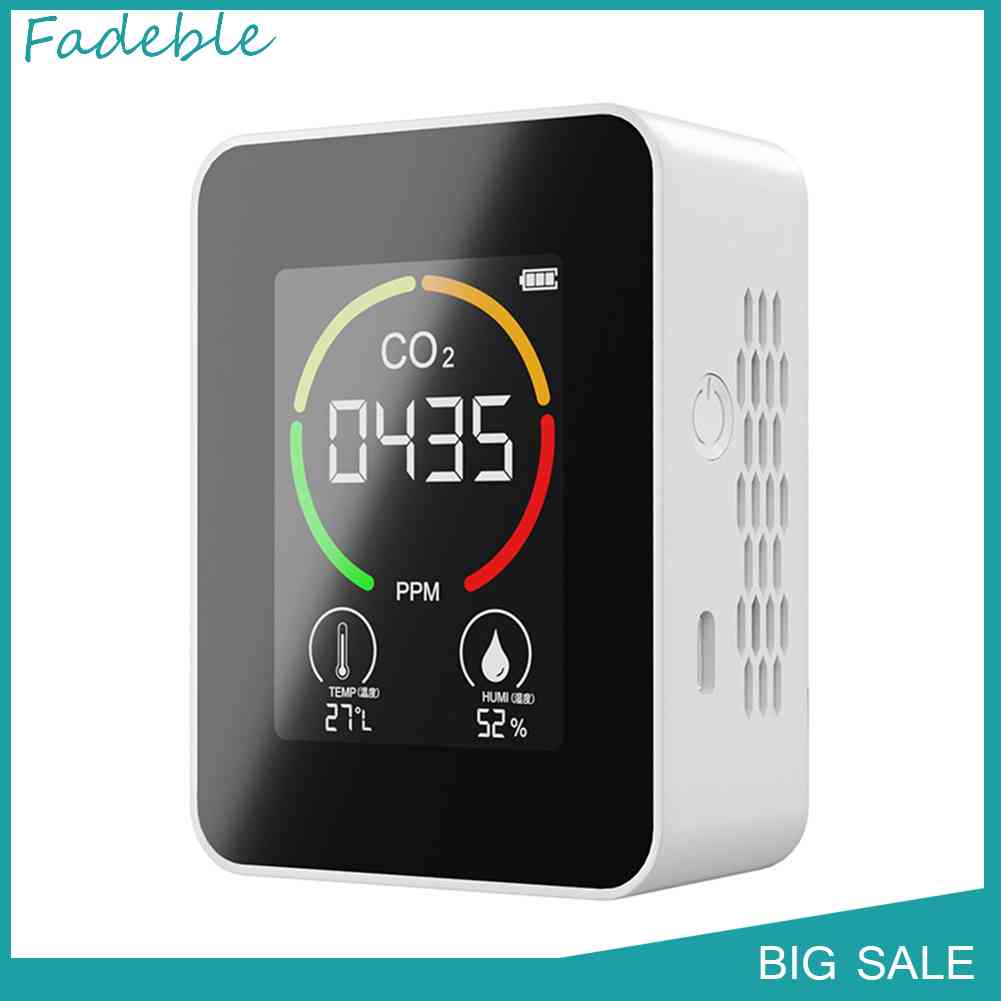 Máy Đo Độ Ẩm / Nhiệt Độ Không Khí CO2