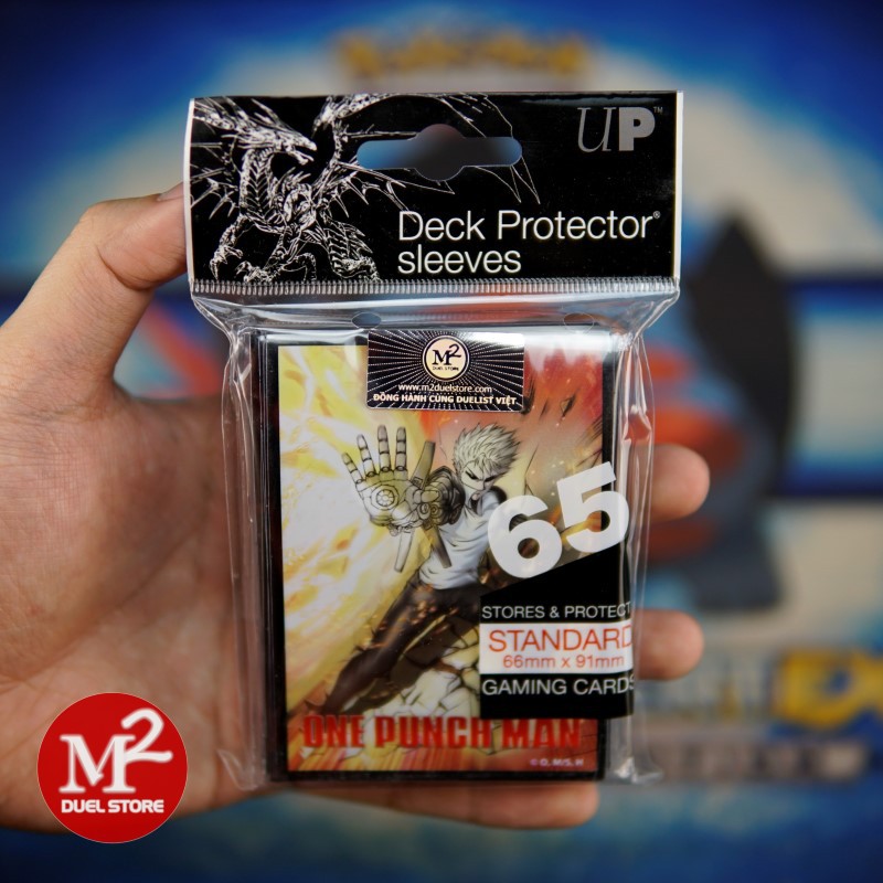 Bọc bài Standard size Ultra Pro One-Punch Man Genos - 65 cái size 66x91 mm