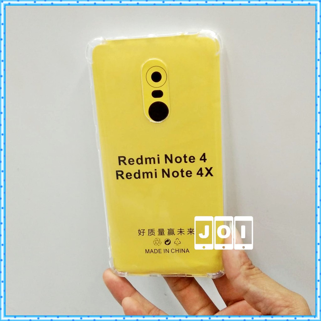 Ốp Điện Thoại Silicon Mềm Dẻo Trong Suốt Chống Nứt Cho Xiaomi Redmi Note 4 / Redmi Note 4x