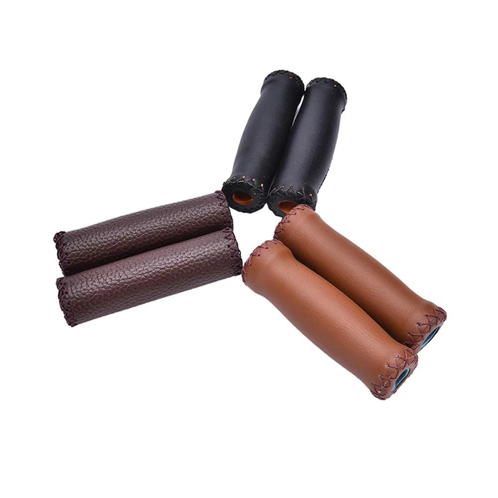 Danilo tay nắm xe đạp cổ điển màu nâu đạp xe đạp đường bộ tay lái xe đạp thành phố xe đạp leo núi tay cầm đi xe đạp cổ điển