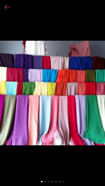 Vải tằm ý may áo dài mềm rũ giãn nhẹ