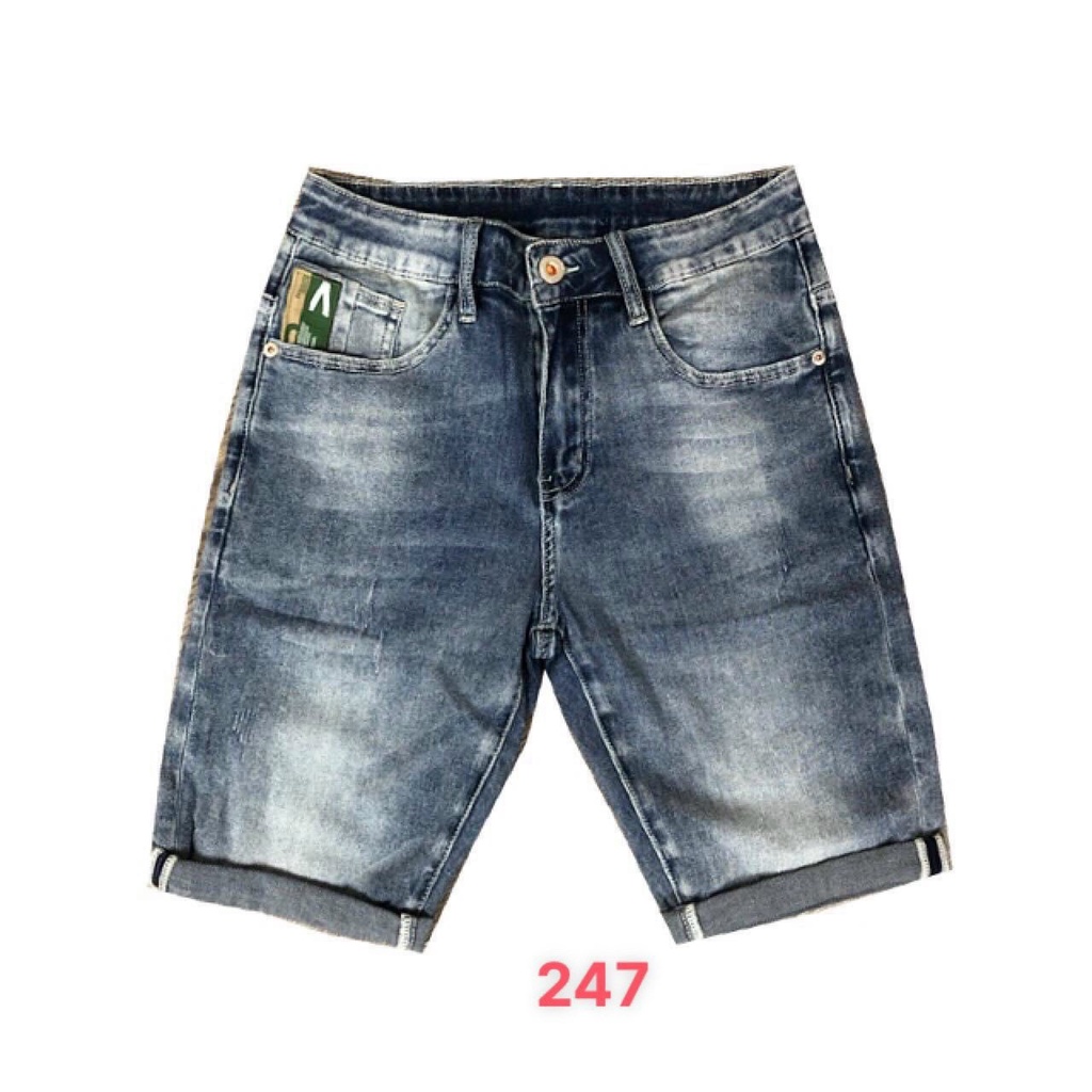 Quần short jean nam đen rách cao cấp - chất liệu bò co giãn tốt ( Hàng chuẩn shop) Lady-Hn Store88 KV01