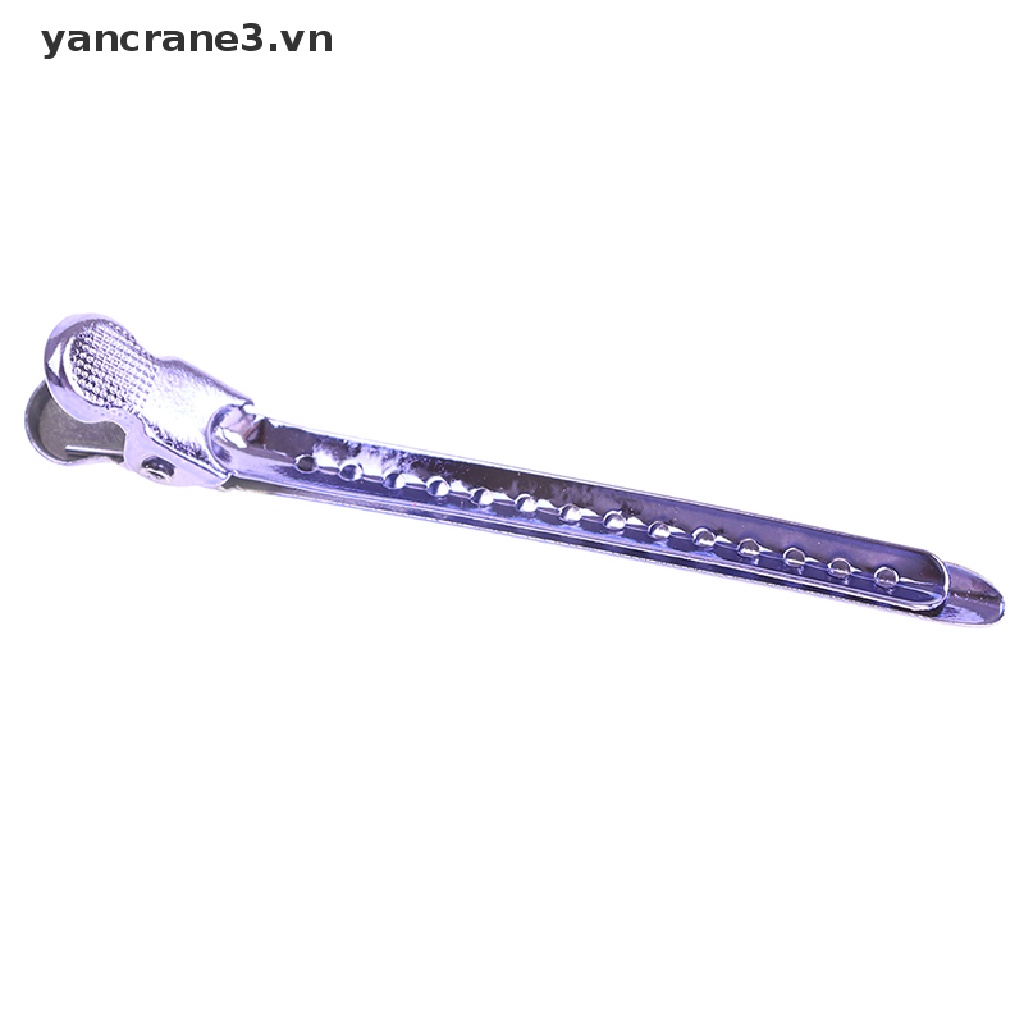Set 6 Kẹp Tóc Mỏ Vịt Bằng Kim Loại Chuyên Dụng Cho Salon Làm Tóc yancrane3.vn