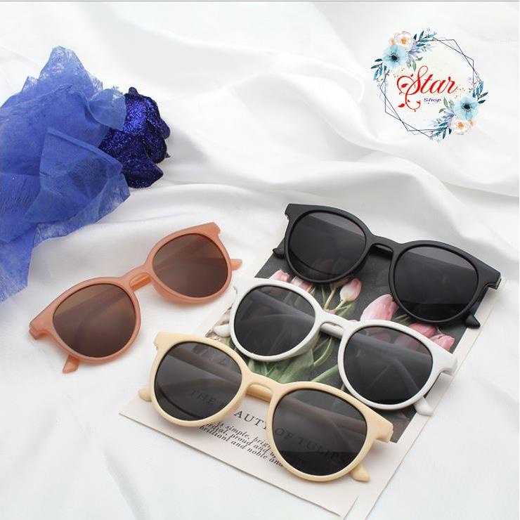 Kính Ulzzang Gọng Tròn Nam Nữ Style Hàn Quốc D06